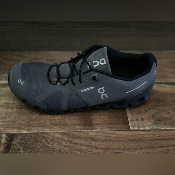 👟 On Cloud Men’s Waterproof Running Shoes – Charcoal/Black – Size 10 (EU 44) - Picture 12 of 12